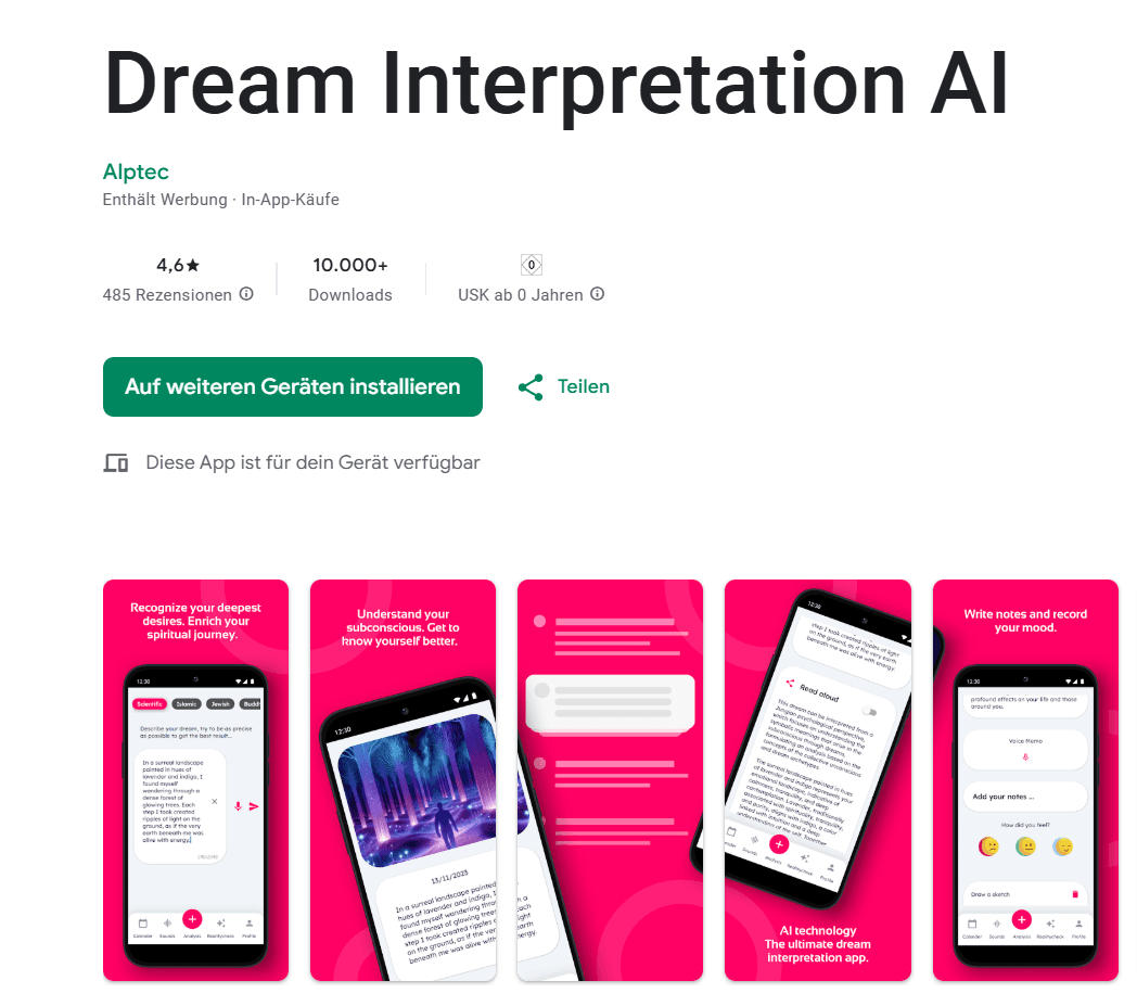 Dream Interpretation AI
